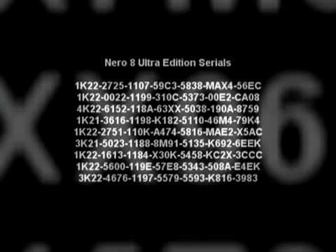 Nero 8 keygen download